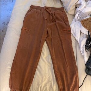 Aerie Warm Brown Knit Pants